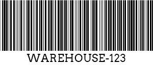 Κωδικός 39 barcode example